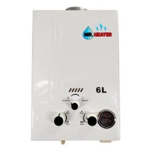Calentador de agua a gas instantáneo 6LPM